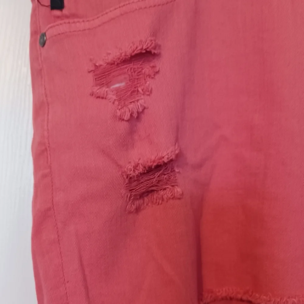 Torrid Distressed Denim Shorts - Picture 2 of 9